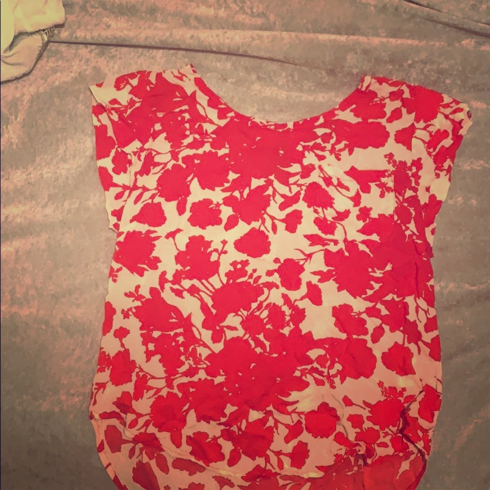 Flowered blouse